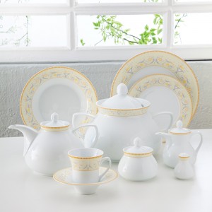 سرویس چینی 108 پارچه کامل جنوا 12 نفره شهرزاد