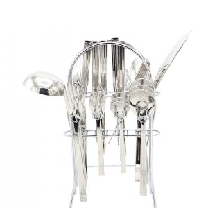 سرویس قاشق چنگال 6نفره رومیزی نیکولاس