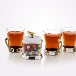 سرویس چایخوری دسته طلایی 981D