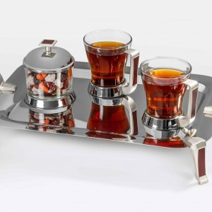 سرویس چایخوری طرح چوب 581T