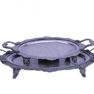 سینی گرد سالی نو پیوترسایز بزرگ کد0210P