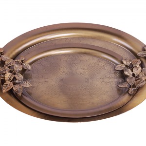 سینی پیوتر سالی نو طرح برگ