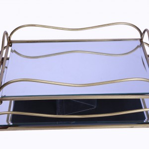 سینی آینه ای سالی نو طرح لبخند