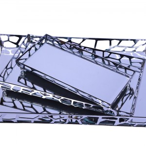 سینی آینه ای سالی نو طرح سنگی