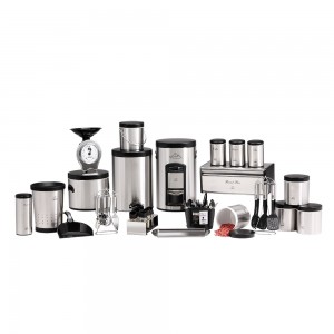 سرویس استیل در مشکی فلزی 40 پارچه بهاز کالا