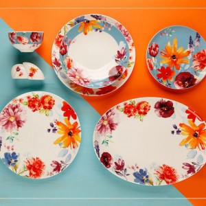 سرویس چینی 27 پارچه بن چاینا B.V.K کد 716103