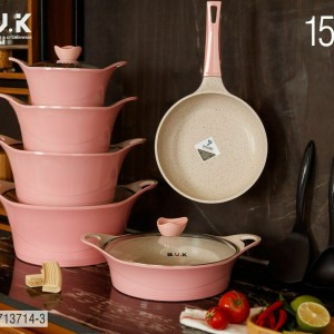 سرویس قابلمه 15 پارچه بی.وی.کی