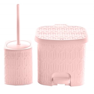 سطل و فرچه لیمون طرح بامبو کوچک