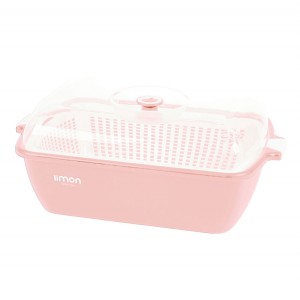 جای نان سه پارچه لیمون مدل یاس بزرگ