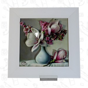 تابلوی سه بعدی طرح گل ارکیده