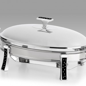 سوفله خوری بیضی تک استیل سری دایموند