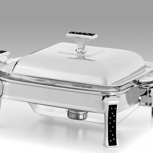 سوفله خوری مربع تک استیل سری دایموند