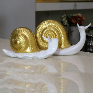 جا شمعی دکوری طرح حلزون