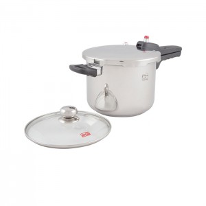 زودپز پارس استیل 6 لیتر کد601 با درب پیرکس