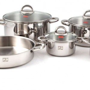 سرویس قابلمه استیل پارس استیل(9پارچه)