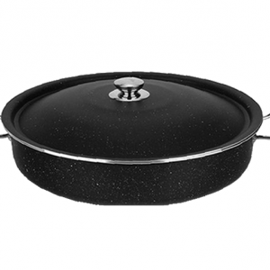 تابه تیارا دو دسته Granita سایز 40 درب آلمینیوم