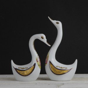 قو تزئینی کوچک و بزرگ طلایی لمونژ