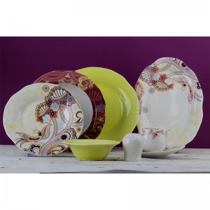 سرویس چینی مدل ژیوا زرد