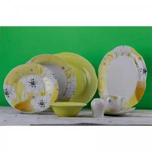 سرویس چینی مدل آنابلا زرد