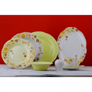 سرویس چینی مدل سانتوزا زرد