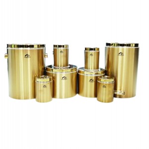 سرویس 8 پارچه آشپزخانه اورمزد تمام استیل تمام طلایی