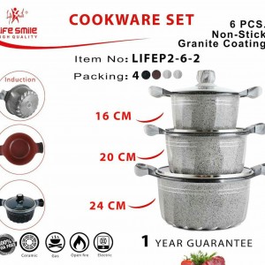 سرویس 6 پارچه گرانیتی قالب روسی