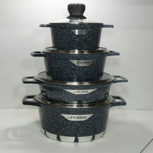 سرویس قابلمه گرانیتی 8 پارچه