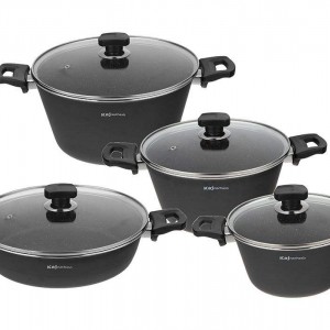 سرویس 8 پارچه پخت و پز کاج نچسب مدل Noora