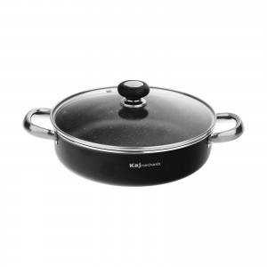 تابه گرانیتی کاج نچسب مدل Kajteflon PS سایز 26