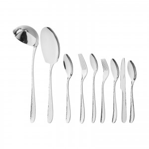 سرویس قاشق و چنگال 57 پارچه ناب استیل سری واریان