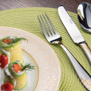 سرویس قاشق و چنگال 116 پارچه ناب استیل مدل امپریال