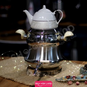 کتری و قوری شیردار  طلایی ویژن سانگ کد 602