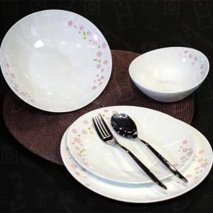 سرویس 26 پارچه آرکوپال طرح ساکورا صورتی