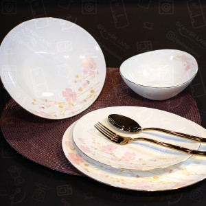 سرویس 26 پارچه آرکوپال طرح سوفیا لب طلا