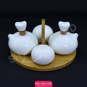 ست آبلیموخوری نمک  خوری وگاتی کد 117