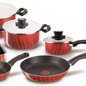 سرویس قابلمه 14 پارچه تفال  مدل Tempo Flame