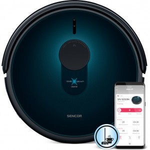 جاروبرقی رباتیک سنکور مدل SRV 9250BK