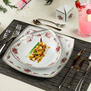 سرویس چینی 105 پارچه سری پاریس طرح مهرآسا