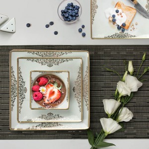 سرویس چینی 101 پارچه پردیس کاشان سری ونوس طرح مرسده