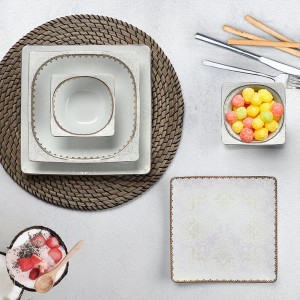 سرویس چینی 101 پارچه پردیس کاشان ونوس طرح پونه