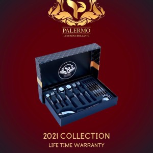 سرویس قاشق وچنگال  12 نفره پالرمو کد 707s