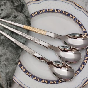 سرویس قاشق و چنگال نیم طلا ۳۰ نفره رزنتال 151 پارچه کد 7300g