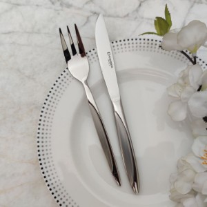 ست 12پارچه کارد وچنگال میوه خوری تخت میامی