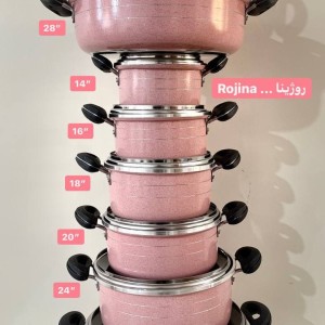 سرویس قابلمه گرانیتی 14پارچه رژینا
