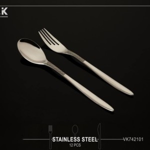 قاشق و چنگال 12پارچه بی وی کی BVK کد742101