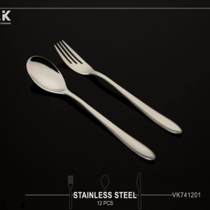 قاشق و چنگال 12پارچه بی وی کی BVK کد741201