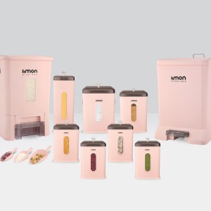 سرویس آشپزخانه چهارگوش 9 پارچه لیمون