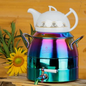 کتری قوری شاینی 7 رنگ مدل ستاره