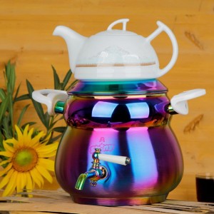 کتری قوری شاینی 7 رنگ مدل سایه