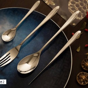 سرویس قاشق 138پارچه 24نفره بی وی کی کد 741824